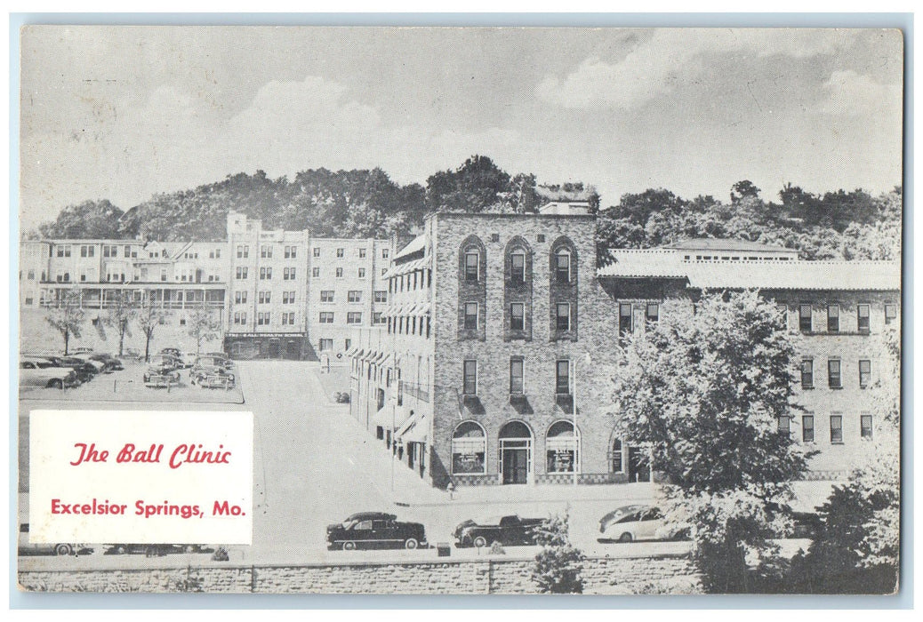 c1950's The Ball Clinic Building Excelsior Springs Missouri MO Unposted Postcard