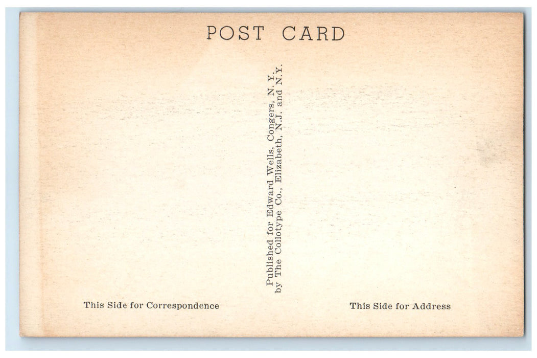 c1950's South House Canterbury School Campus New Milford Connecticut CT Postcard