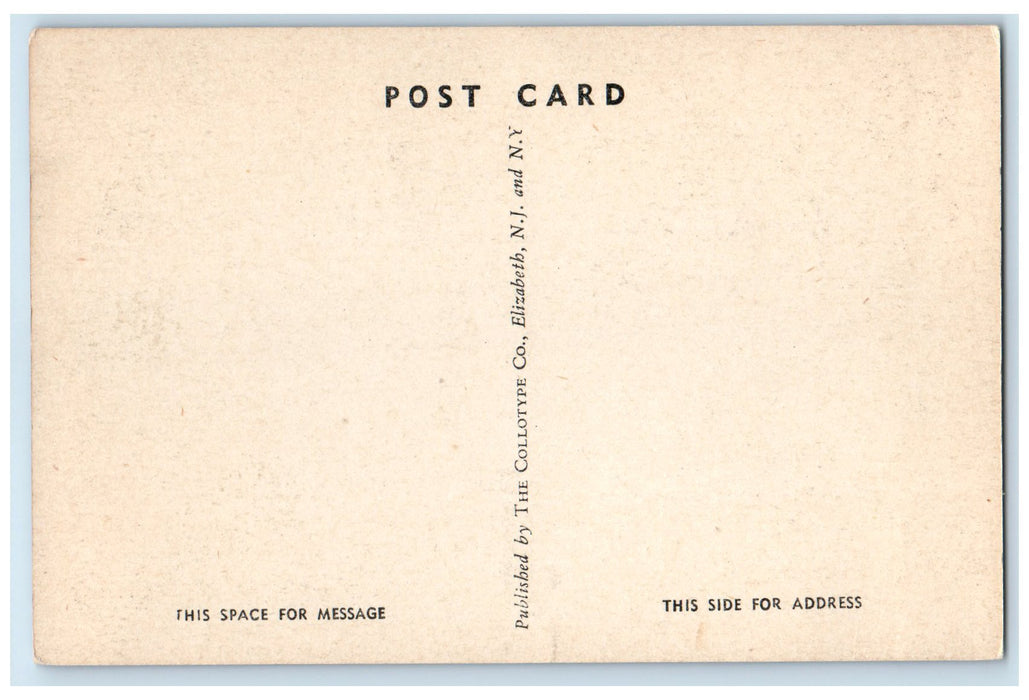 c1940s Wolcott House Built 1799 Litchfield Connecticut CT Unposted Tree Postcard
