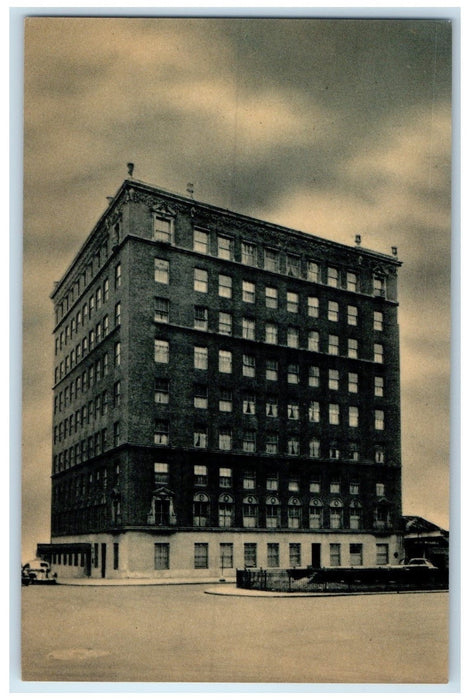 c1940's Hotel Russell On Historic Exterior Murray Hill New York NY Car Postcard