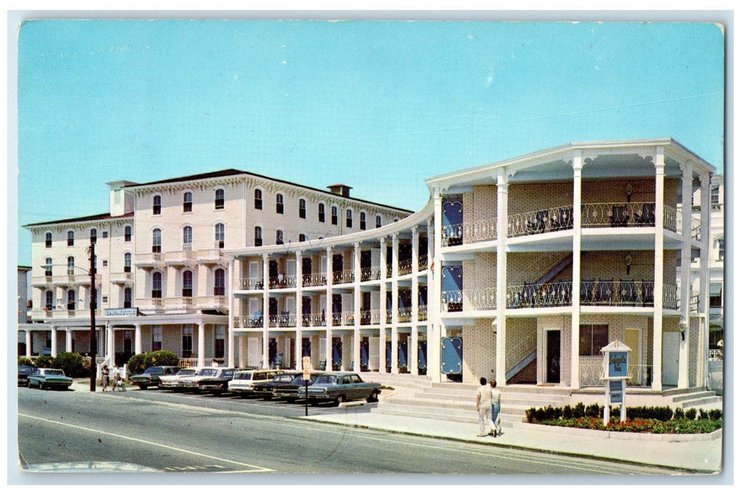 1966 Lafayette Inn And Hotel Exterior Roadside Cape May New Jersey NJ Postcard