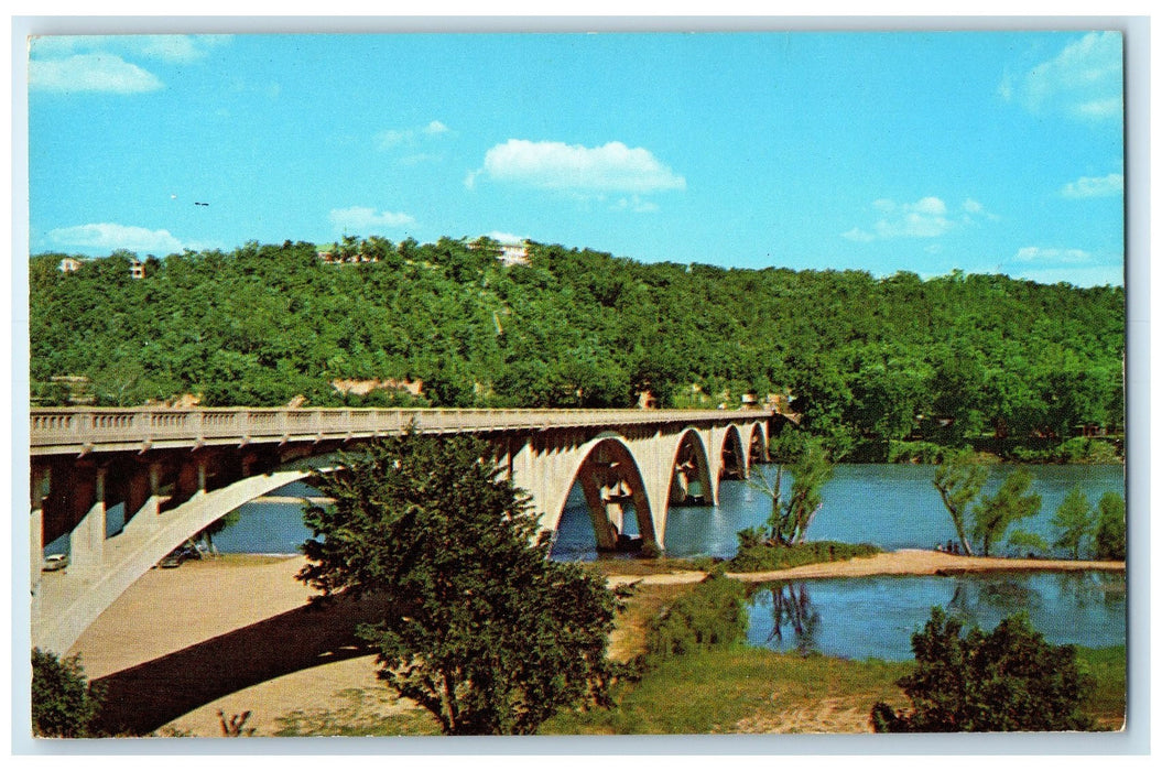 c1960s Bridge Lake Taneycomo In The Ozarks Branson Missouri MO Unposted Postcard