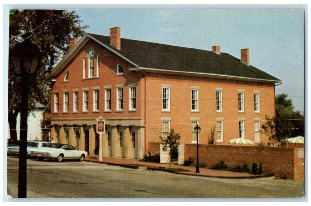 c1950's Old Warehouse Restaurant Roscoe Village View Coschocton Ohio OH Postcard