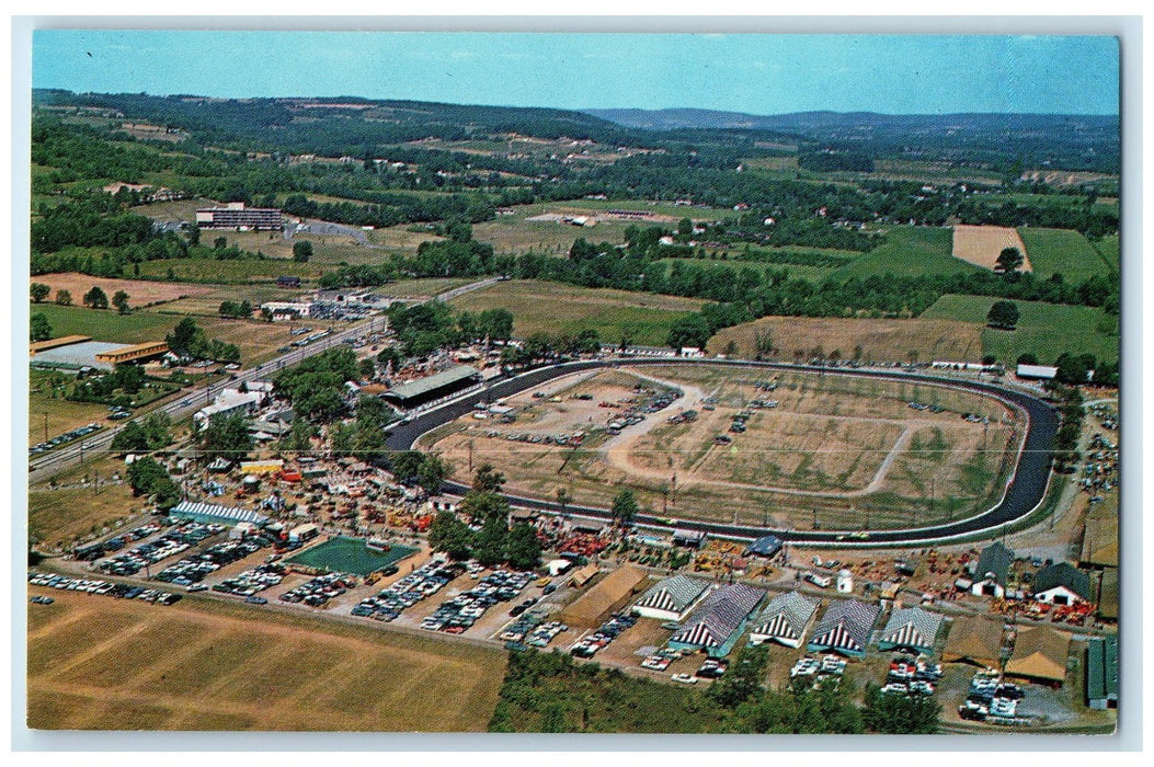 c1950's Aerial View Of Flemington Fair Hunterdon County New Jersey NJ Postcard