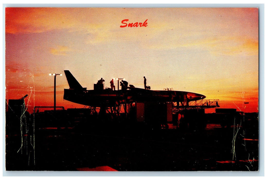 c1950 Airforce Missile Test Center USAF AM62 Northrop Snark Florida FL Postcard