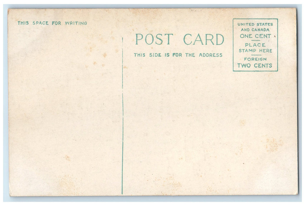 c1910's Silver King Cafe Thame Street Newport Rhode Island RI Unposted Postcard