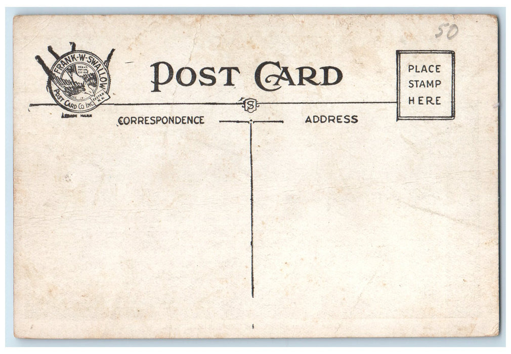 c1920's The Ledges Newfound Lake Mountains Bristol New Hampshire NH Postcard