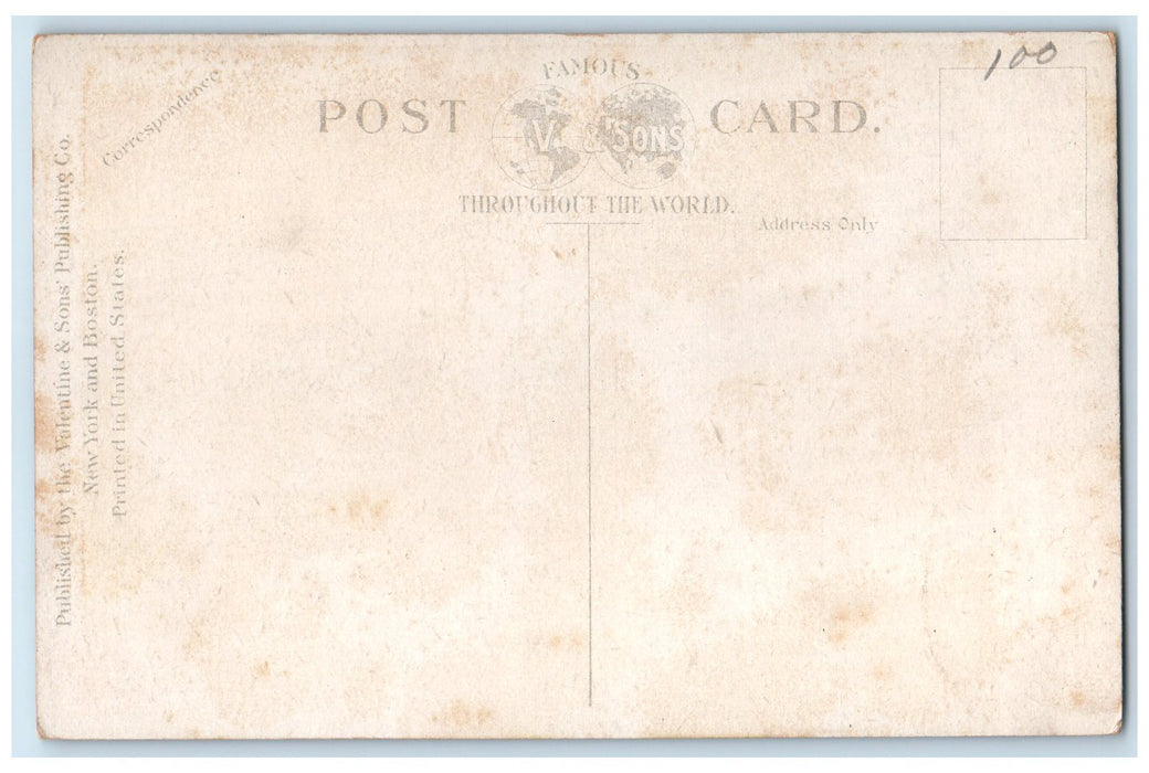 c1910 Stark Park Cannon Cannonballs Ground Manchester New Hampshire NH Postcard