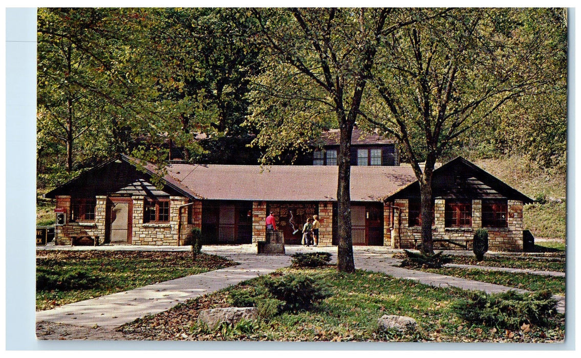 c1960s Bennett Spring Park Store Trees Lebanon Missouri MO Unposted Postcard