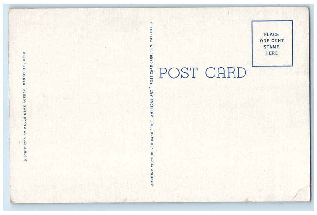 c1920's Hotel Lancaster Restaurant Building People Lancaster Ohio OH Postcard