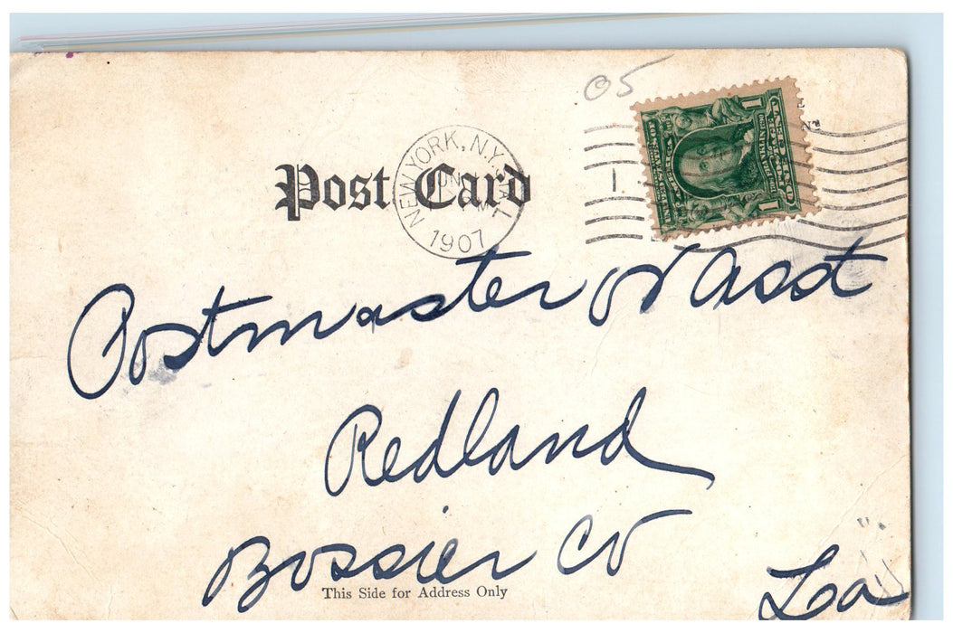 1907 Old Monmouth County Court House Pathways Freehold New Jersey NJ  Postcard