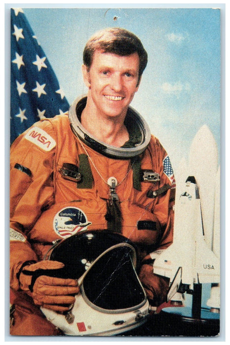 c1940's Astronaut Joe Engle Commander Scene Chapman Kansas KS Unposted Postcard
