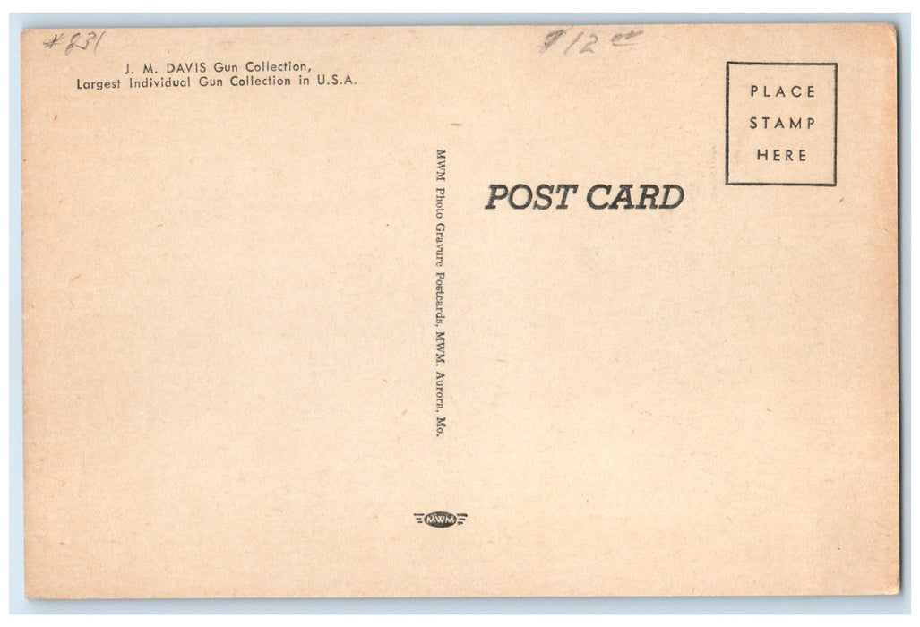 c1940's Hotel Mason Coffee Shop Interior Claremore Oklahoma OK Unposted Postcard