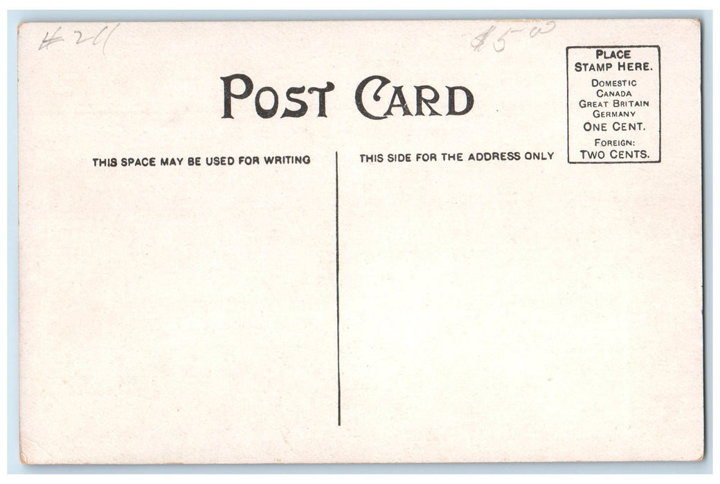 C1950 Villard & Deadly Halls U Of O Buildings Roadside Eugene Oregon OR Postcard