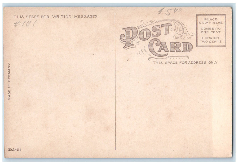 c1910 Morgan Gymnasium Mt. Union College Building View Alliance Ohio OH Postcard