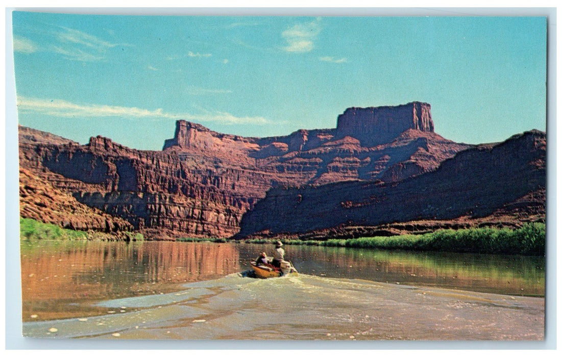 c1960's Dead Horse Point Looms Colorado River Moab Utah UT Unposted Postcard