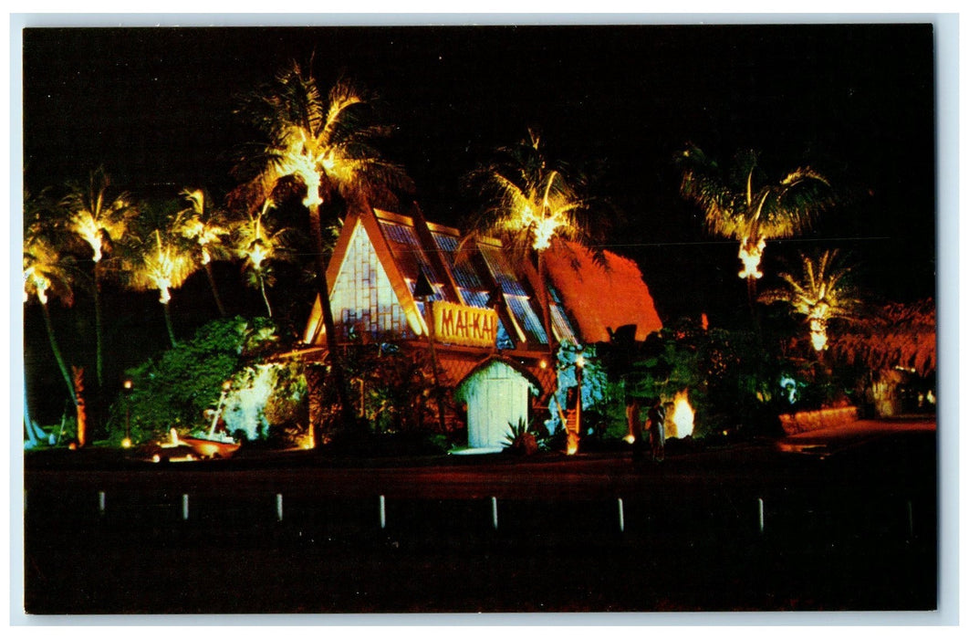 c1960's The Mai-Kai Polynesian Restaurant Fort Lauderdale Florida FL Postcard