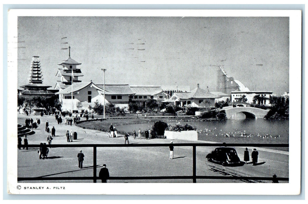 c1905s Japanese And Netherlands View Exhibit San Francisco CA Pavilions Postcard
