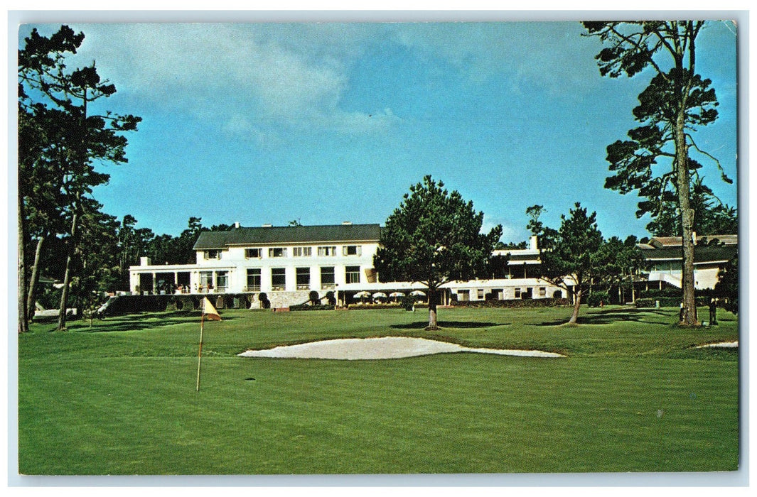 c1960's Del Monte Lodge Exterior Pebble Beach California CA Unposted Postcard