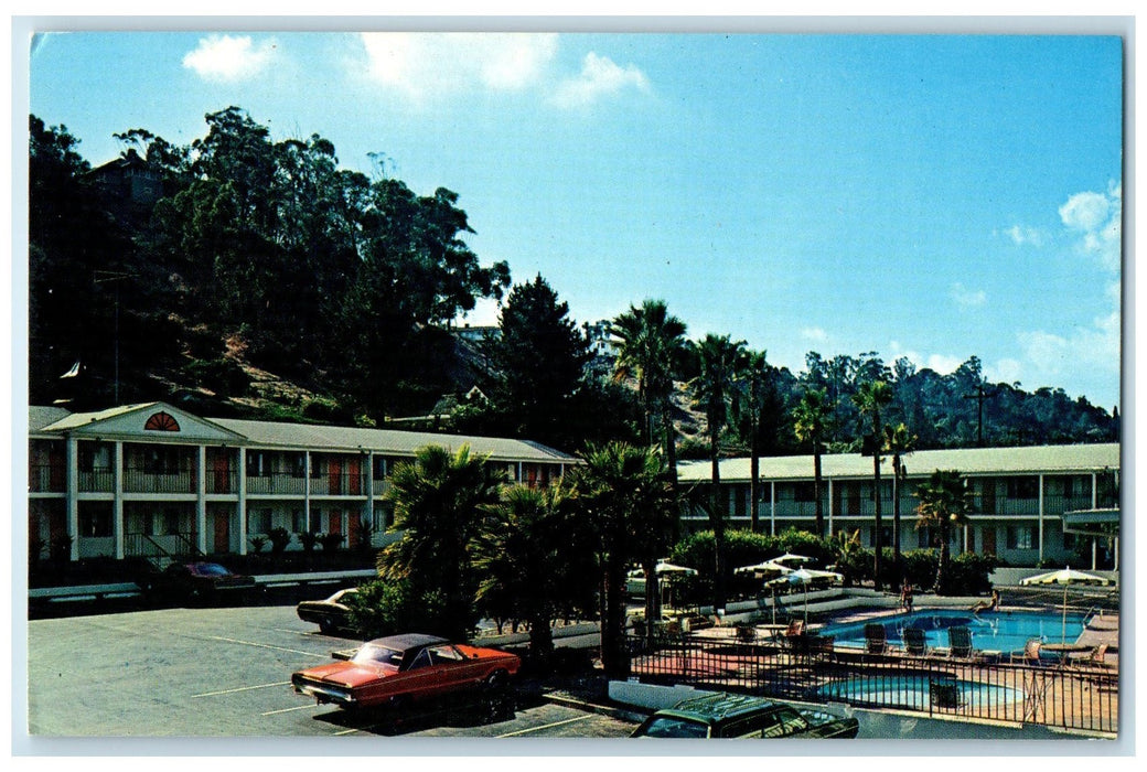 c1950's Travel Lodge Mission Valley Restaurant San Diego California CA Postcard
