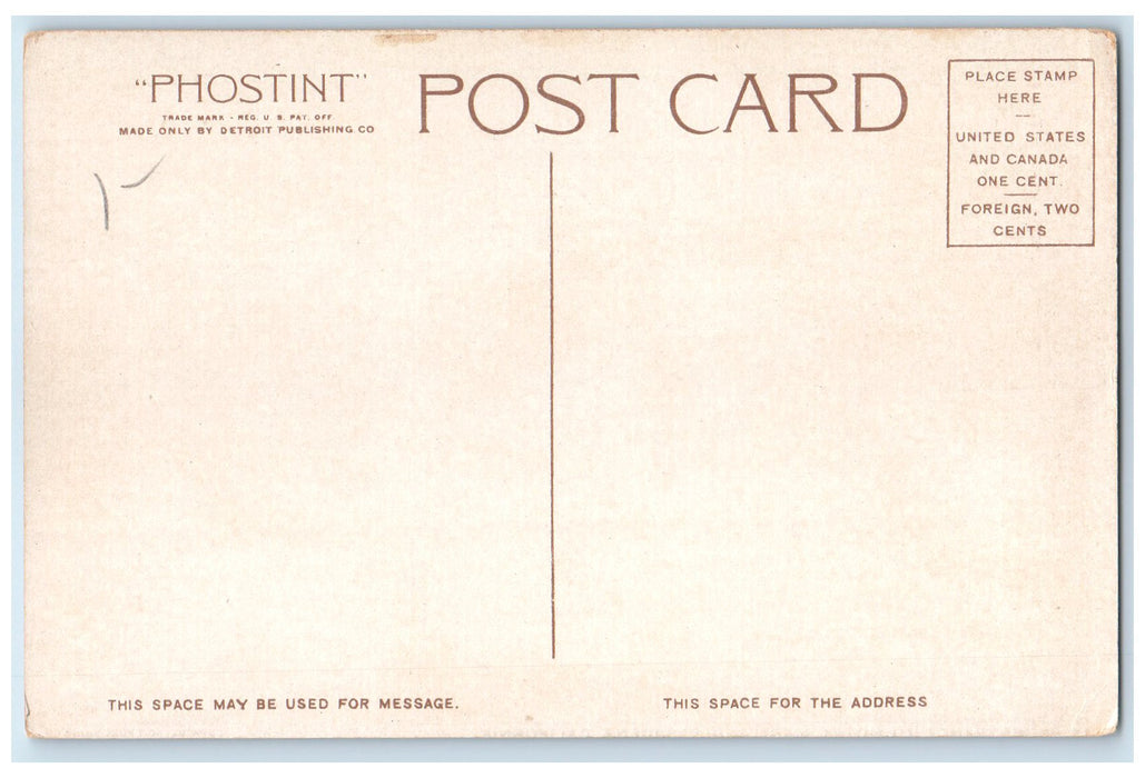 c1920's Entrance To Hotel Maryland & Restaurant Pasadena California CA Postcard