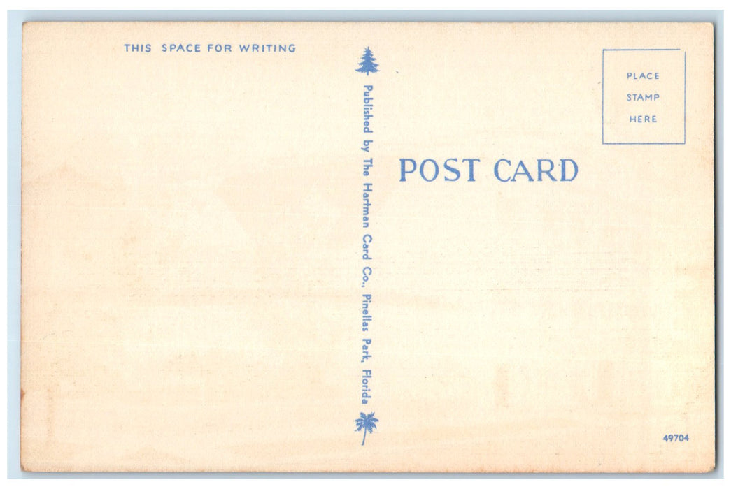 c1940 New Tourist Building The Sunshine City St. Petersburg Florida FL Postcard