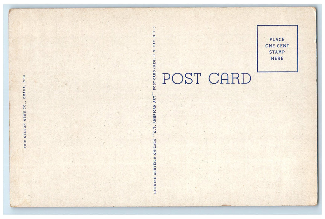 c1920 Jennie Edmundson Memorial Hospital Ground Council Bluffs Iowa IA Postcard