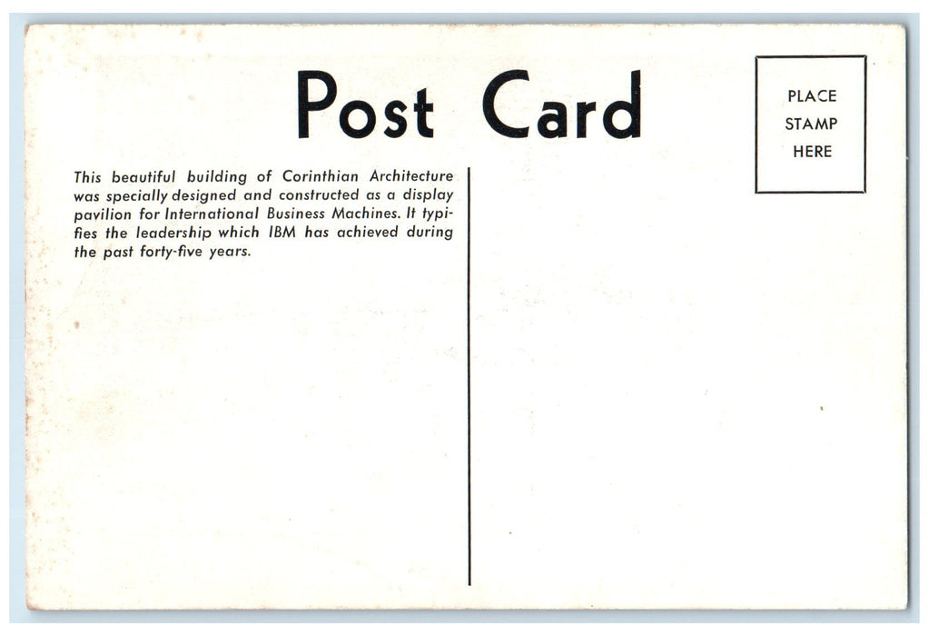 c1920's General Exhibits Group Of Business Machines Chicago Illinois IL Postcard