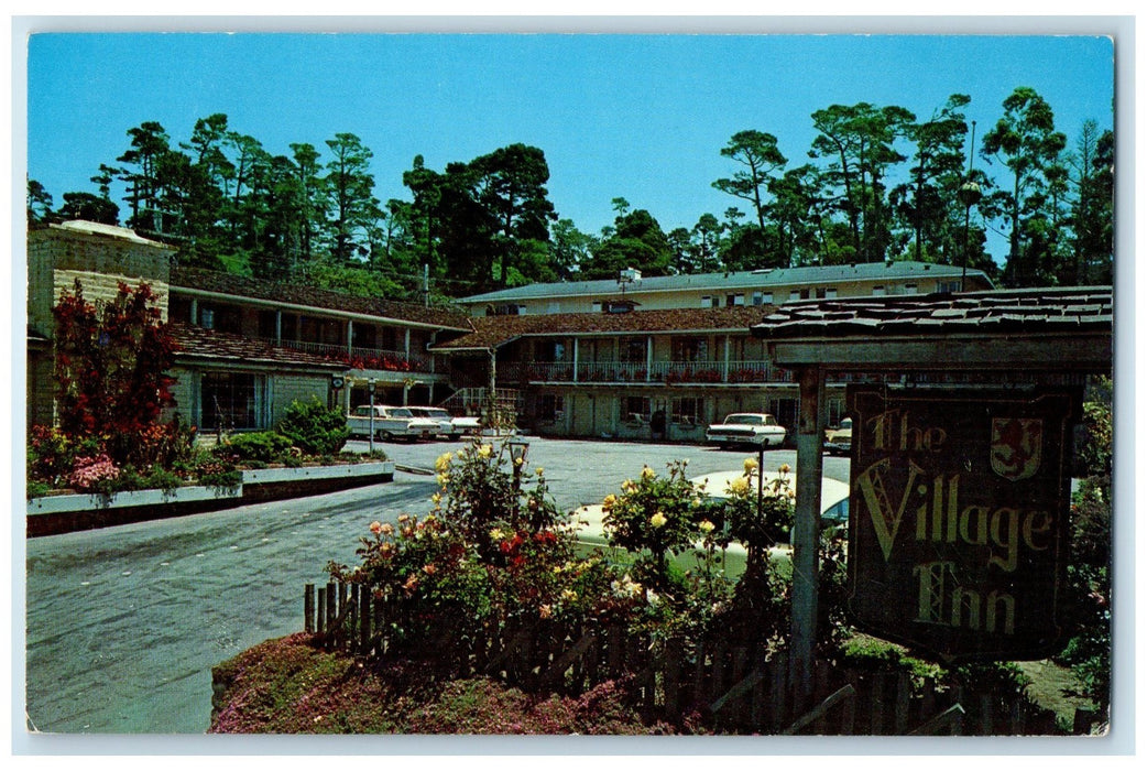 1965 The Village Inn Hotel & Restaurant Carmel By The Sea California CA Postcard