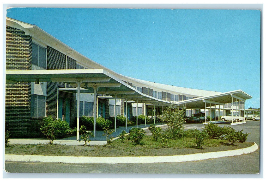 c1950's Groton Motor Inn A Knott Hotel Restaurant Groton Connecticut CT Postcard