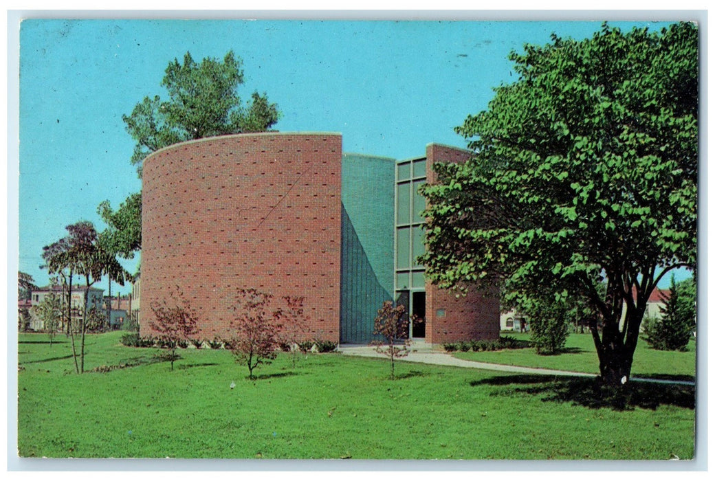 1970 Rauch Memorial Planetarium Building Ground Louisville Kentucky KY Postcard