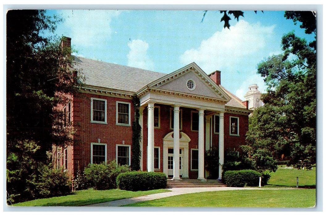 c1950's The JAR Rogers Art Building With Chimes Tower Berea Kentucky KY Postcard