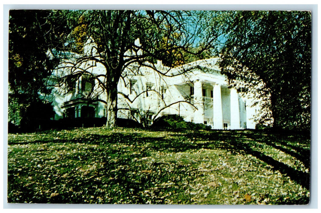 1975 Morven Park Building Ground Trees View Leesburg Virginia VA Posted Postcard