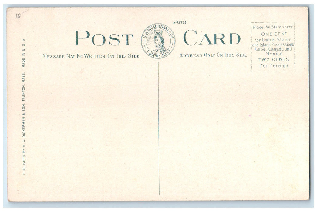 c1920's The Bluffs At Highland Light Cape Cod Massachusetts MA Unposted Postcard
