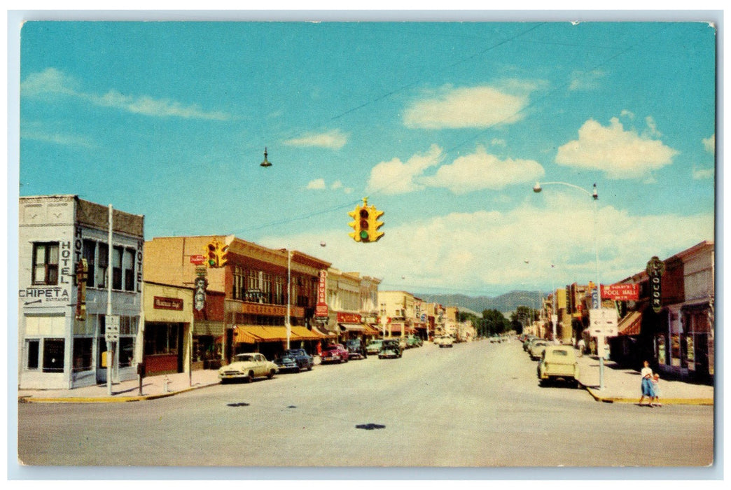 c1950's Agricultural & Mining Tourists Capital Montrose Colorado CO Postcard