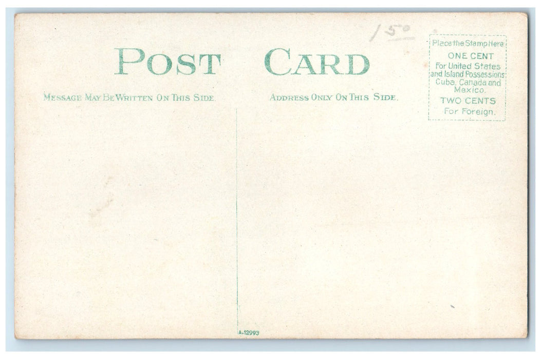 c1910's Soldier's Place Cannon & Ball Dirt Road Buffalo New York NY Postcard