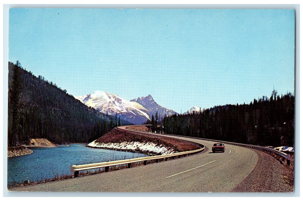 c1960s Middlefork River Glacier National Park Glacier County Montana MT Postcard