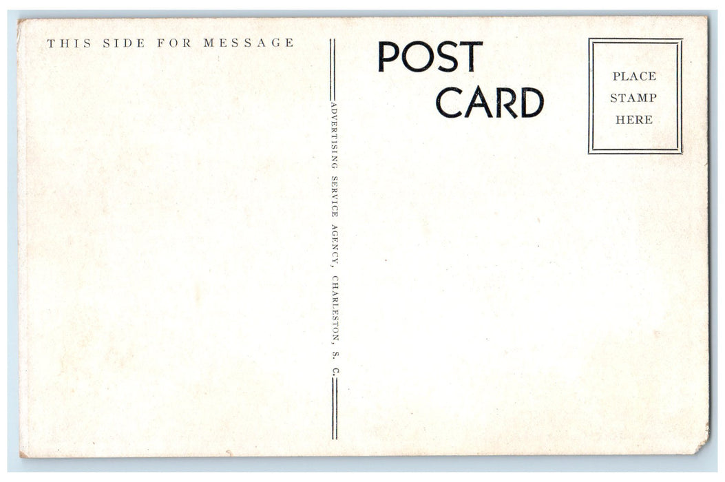 c1940's Middleton Place Gardens Charleston South Carolina SC Unposted Postcard