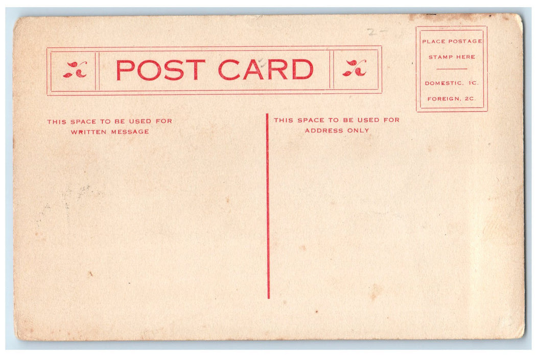 c1920's 55,000 Barrel Oil Tank Struck By Lightning Sapulpa Oklahoma Ok Postcard