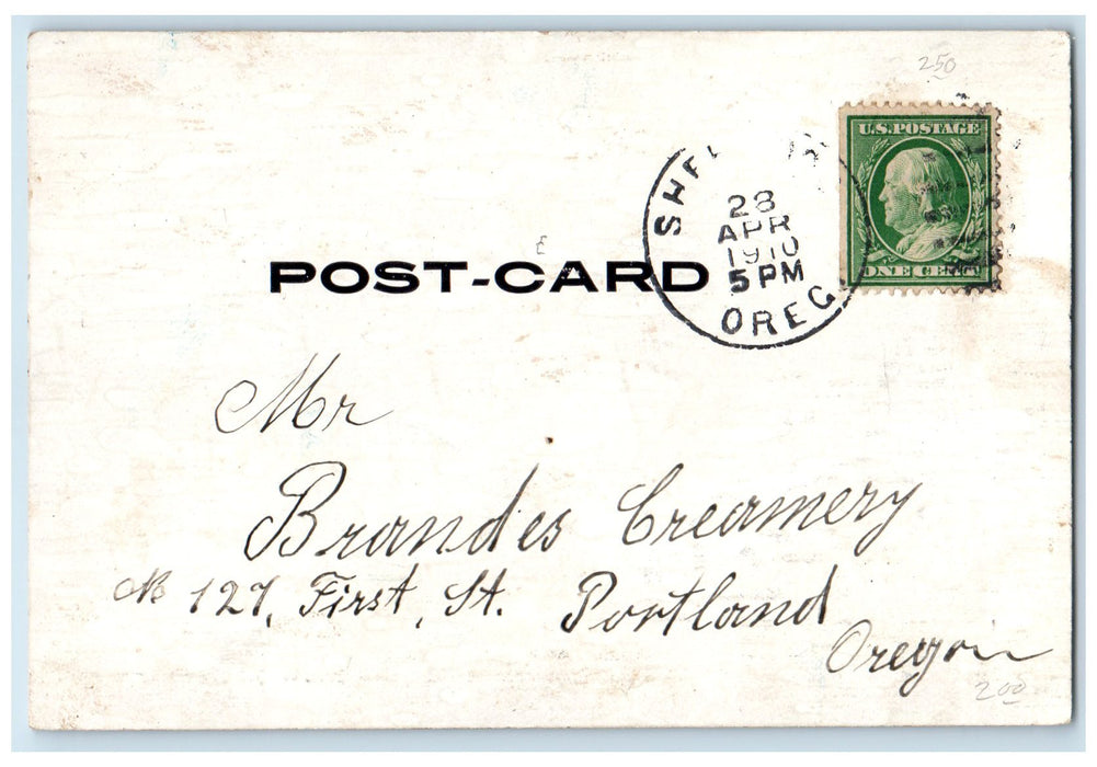 1910 Lincoln Freie Presse Gebaude Press News Paper Lincoln Nebraska NE Postcard