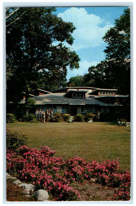 1958 Billy Sunday Tabernacle Winona Lake Indiana IN Bible Conference Postcard