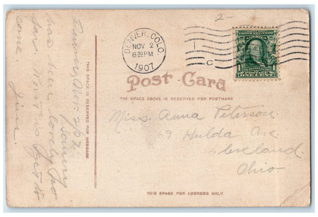 1907 Engineerings And Morill Halls IA State College Ames Iowa IA Trees Postcard