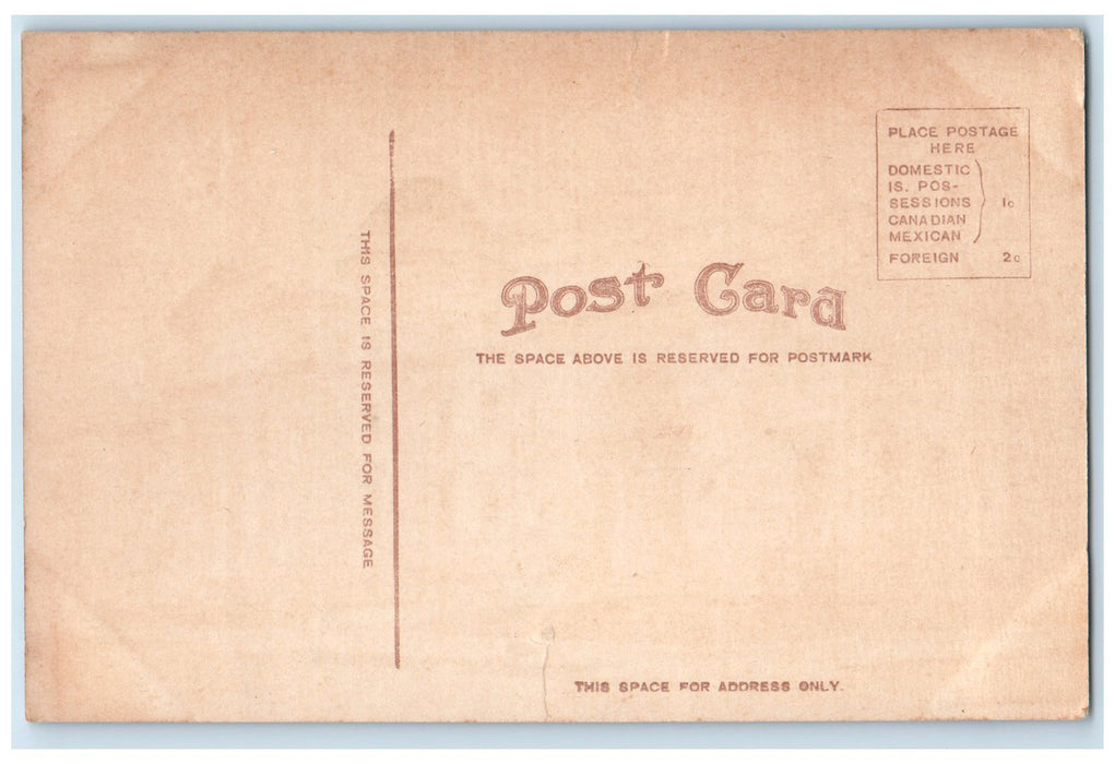 c1910's State Historical Building Exterior Des Moines Iowa IA Unposted Postcard