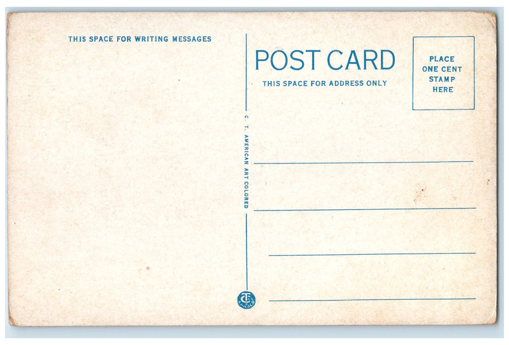 c1940's American Thread Company Exterior Willimantic Connecticut CT Postcard