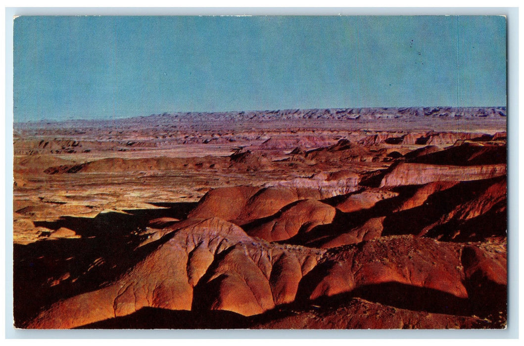 c1950's Painted Desert Colorful Terrain Formation Arizona AZ Unposted Postcard