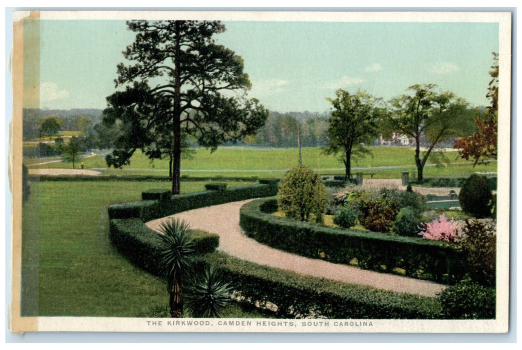 c1920's The Kirkwood Park Fields View Camden Heights South Carolina SC Postcard