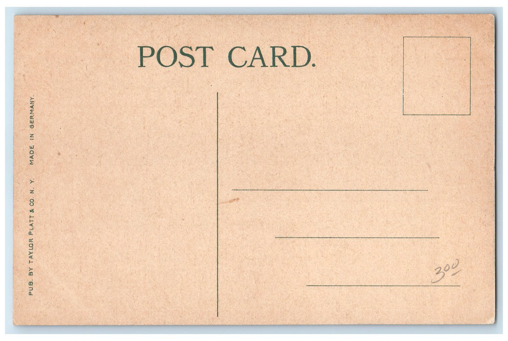 c1910's  Post Office Square Exterior Scene Lincoln Nebraska NE Unposted Postcard