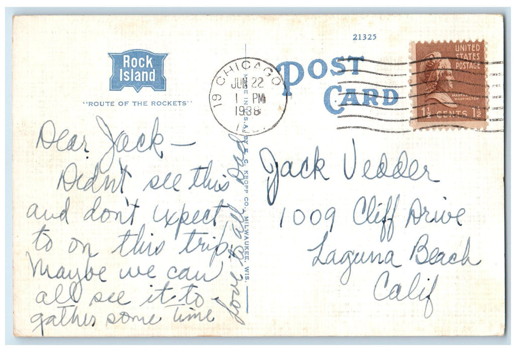 1938 Canoeing In The Minnesota Lake Region Chicago Illinois IL Posted Postcard