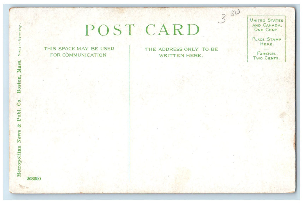 c1910's Israel Putnam School Exterior Putnam Connecticut CT Unposted Postcard