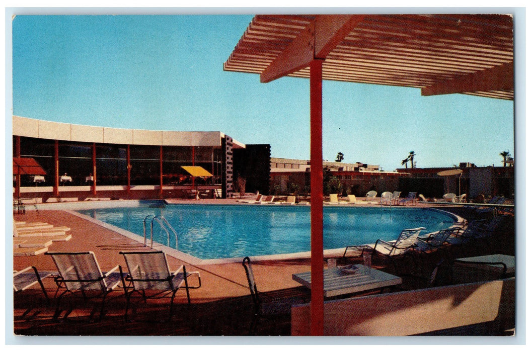 c1960s Gene Autry's Cotillo Lodge Palm Springs Motel Hotel CA Vintage Postcard